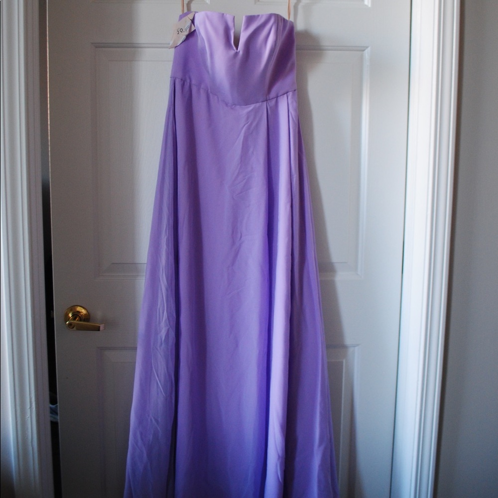 NWT Fame & Partner Strapless Dress